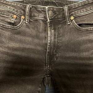 American Eagle Outfitters Men's Charcoal Slim Jeans